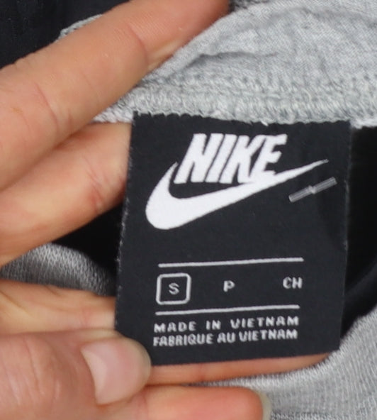Nike Air Womens Grey Small Jogger Sweatpants Cotton Blend