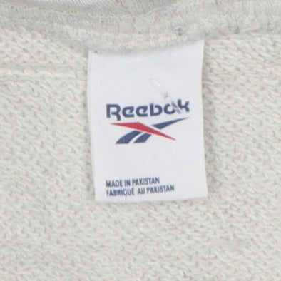 Reebok Women's Grey Classic Logo Pullover Hoodie XL Cotton