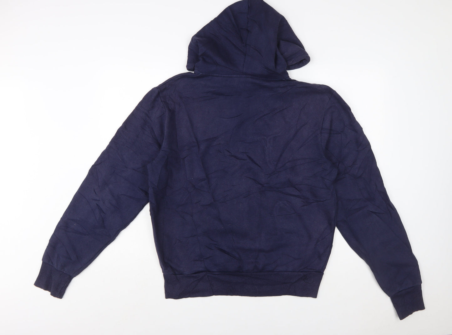 Ellesse Men's Blue Full Zip Hoodie Size M Logo Sportswear