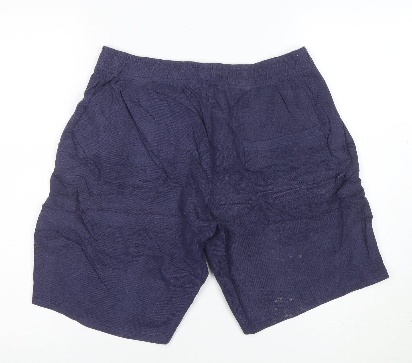 U.S. Grand Polo Navy Blue Men's M Regular Elastic Waist Shorts