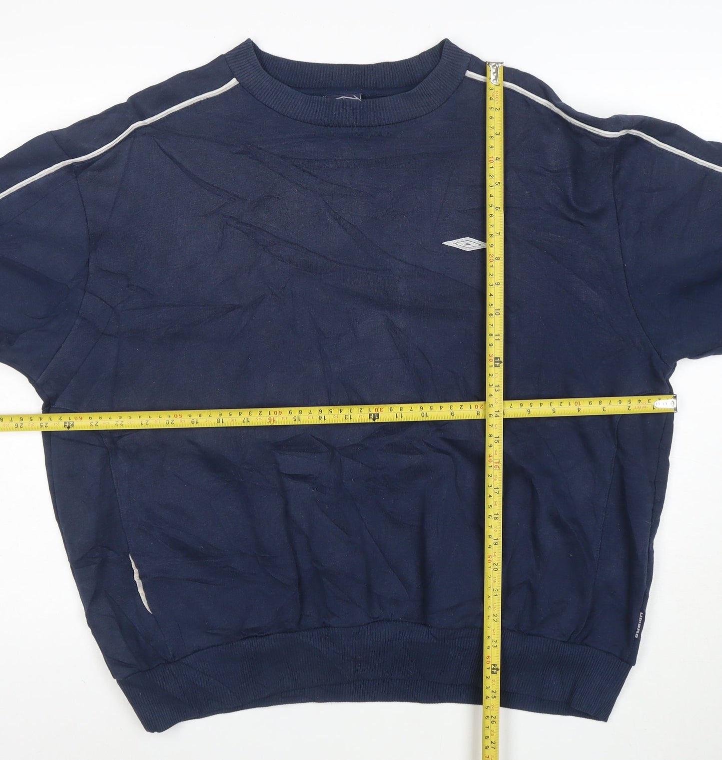 Umbro Men's Blue XL Pullover Crew Neck Sports Sweatshirt