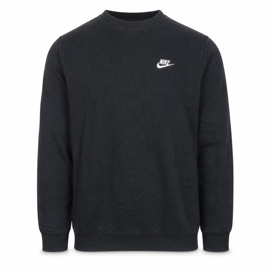 Nike Men's Black Small Crew Neck Pullover Sweatshirt