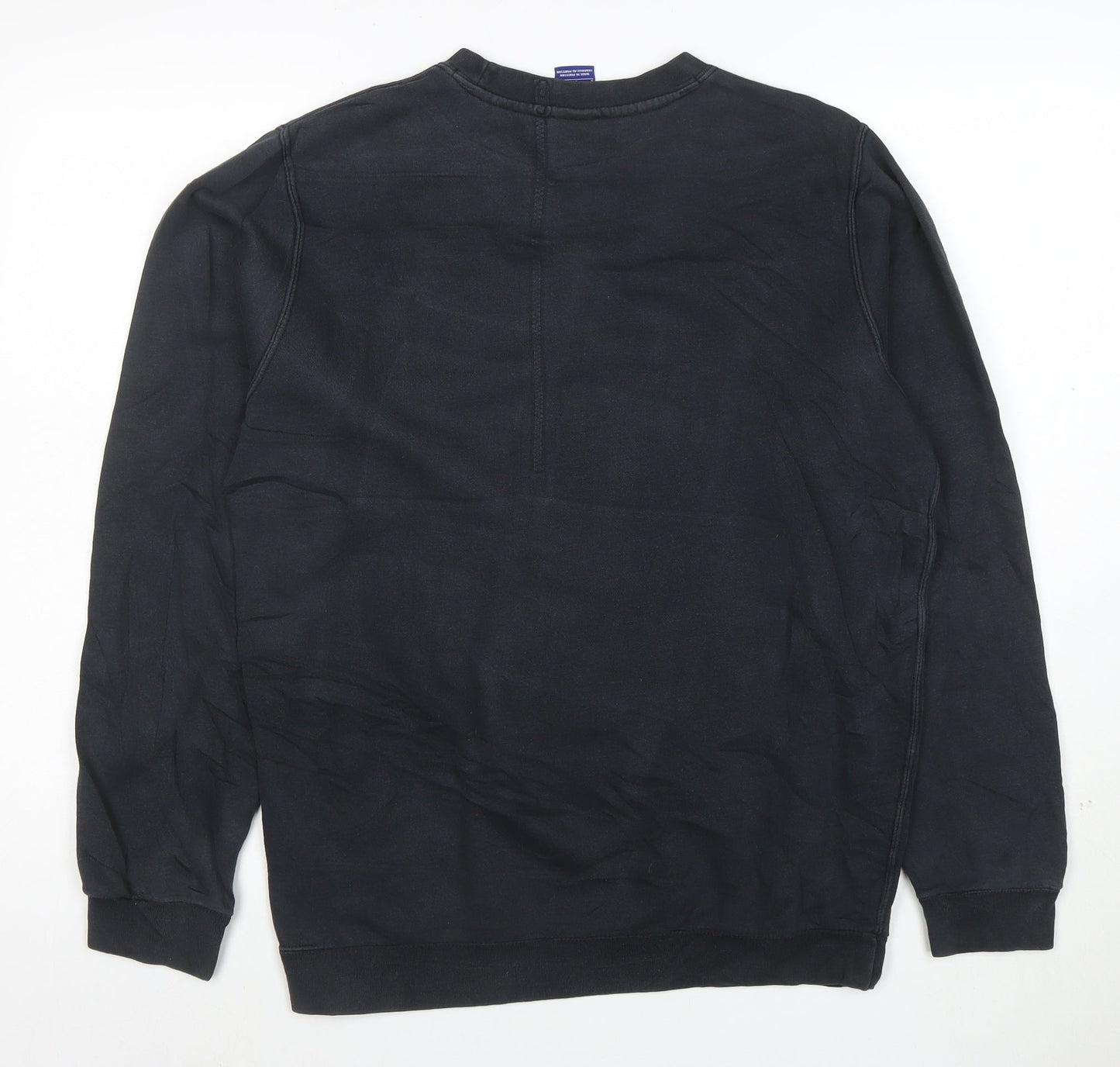Nike Men's Black Small Crew Neck Pullover Sweatshirt