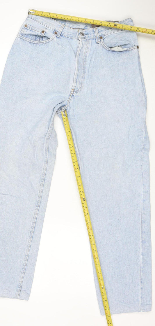 Levi's 501 Men's Blue Light Wash Straight Denim Jeans 32x32