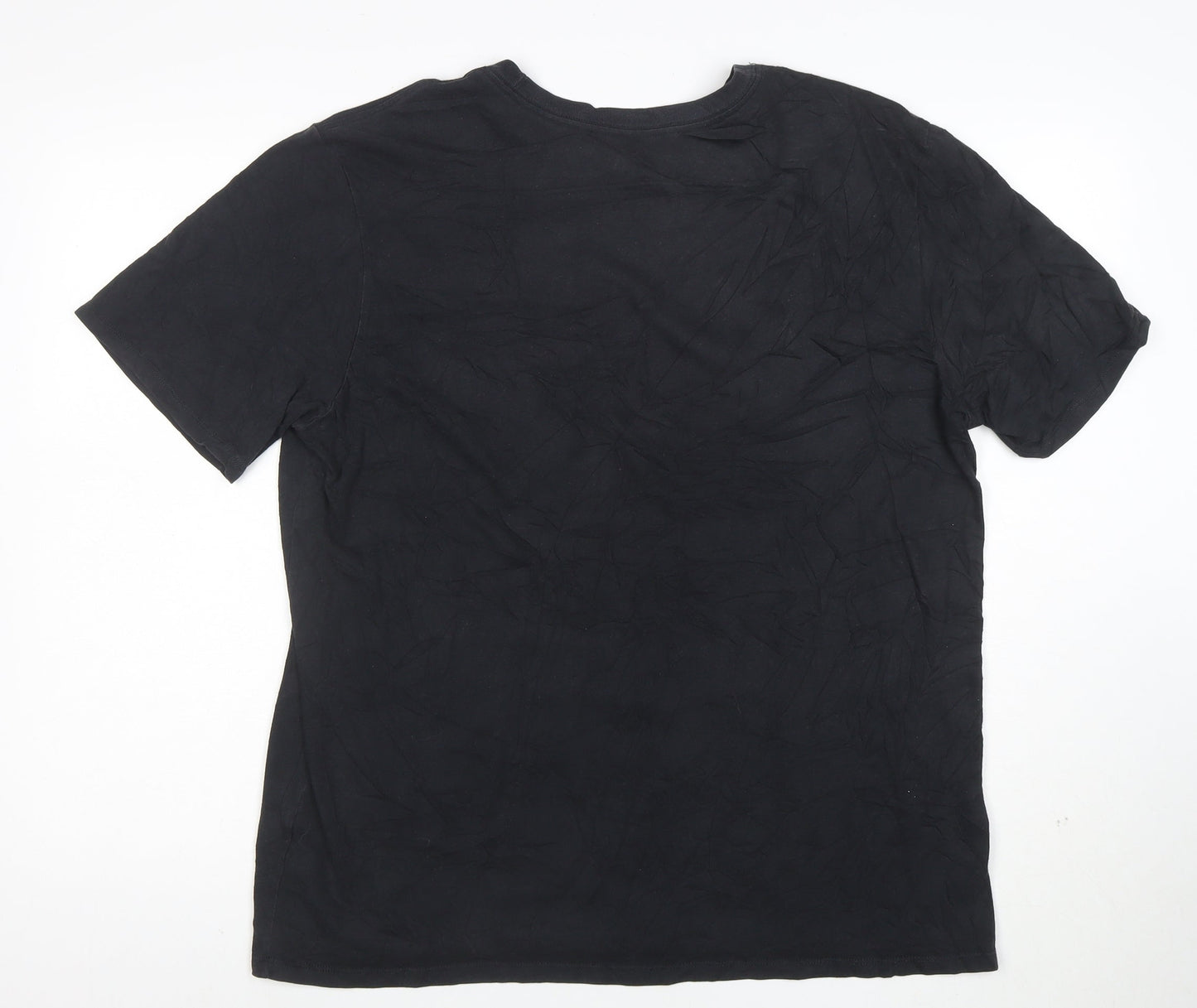 Nike Men's Black Dri-FIT Athletic Short Sleeve T-Shirt XL