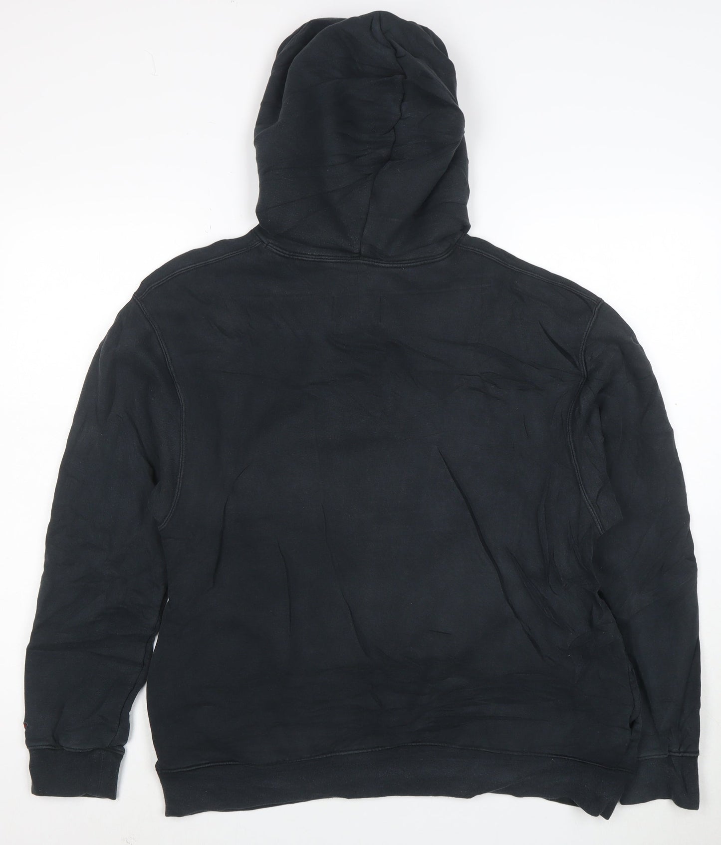 Jordan Mens Black M Pullover Hoodie Graphic Print Basketball Style