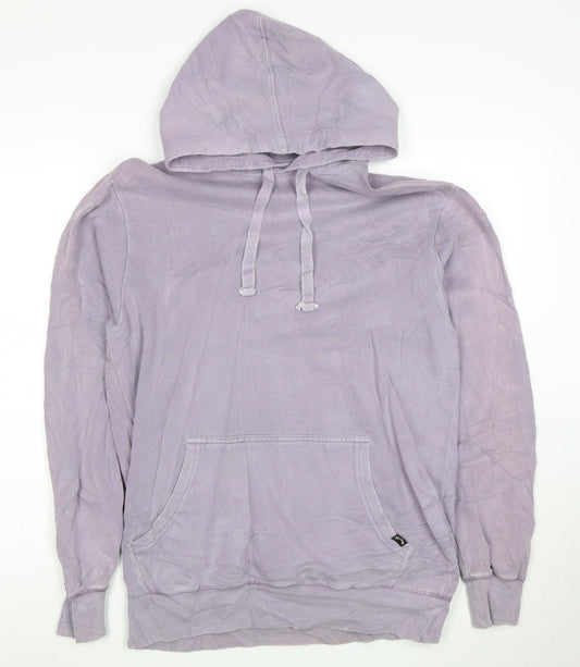 Billabong Men's Purple Pullover Hoodie Size S Cotton Blend