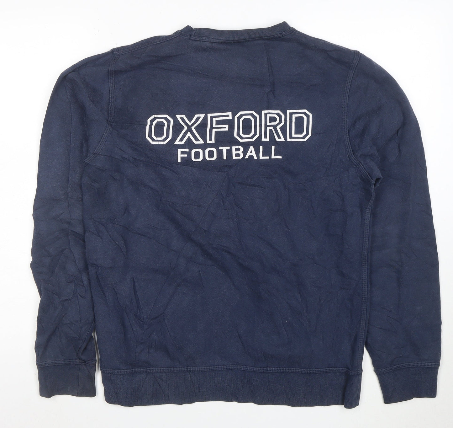 Nike Men's Blue Oxford Football Pullover Sweatshirt M