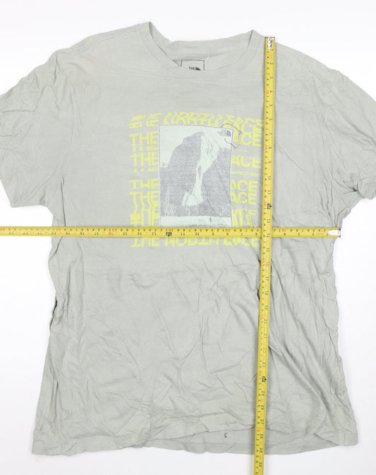 The North Face Men's Grey XL Graphic Outdoor T-Shirt