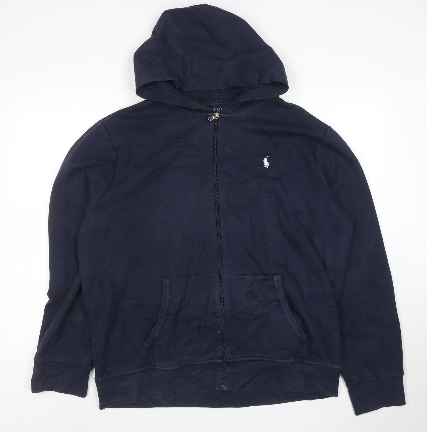 Polo Ralph Lauren Men's Blue XL Full Zip Hoodie