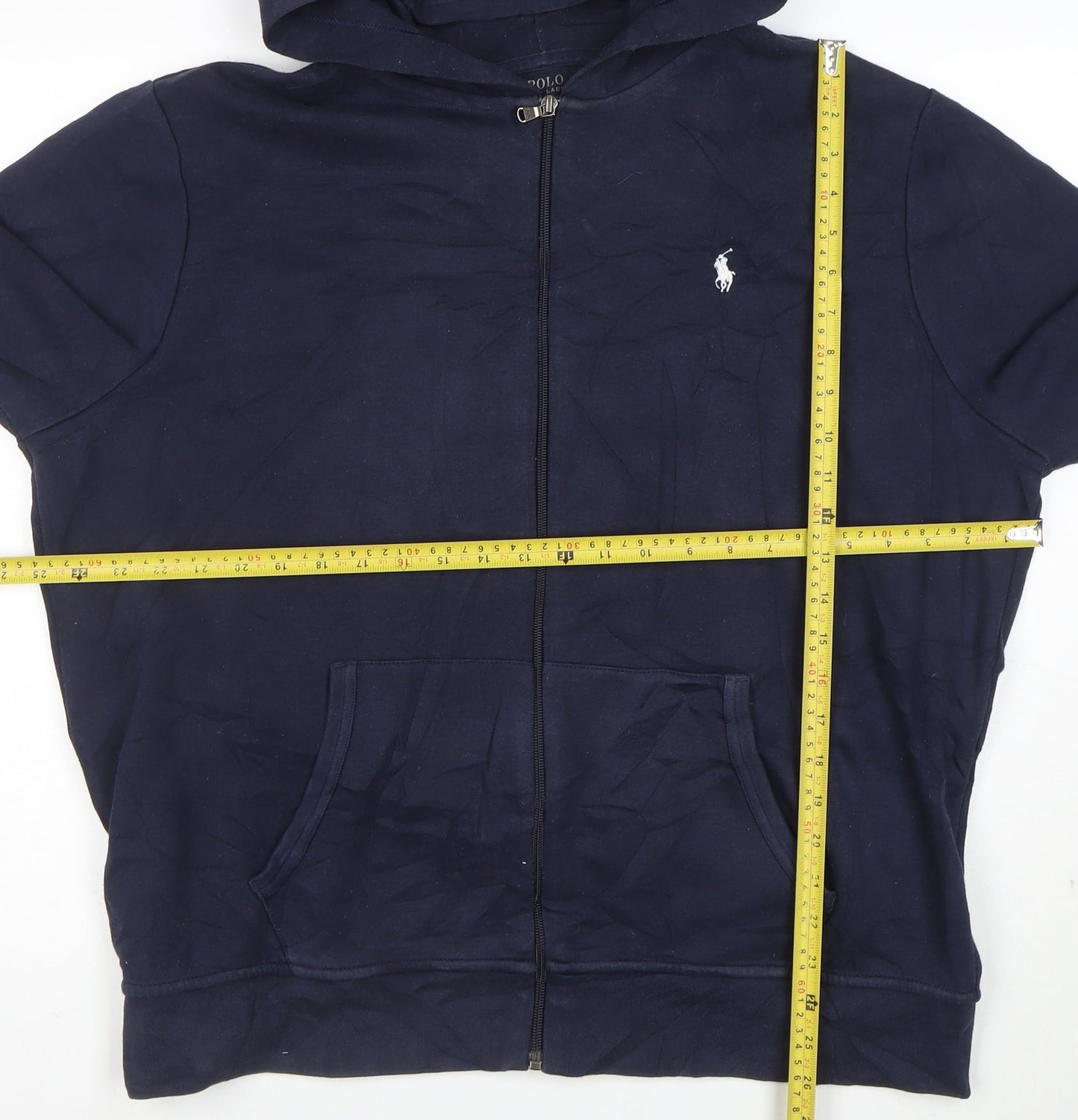 Polo Ralph Lauren Men's Blue XL Full Zip Hoodie