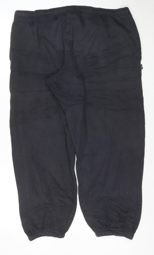Umbro Men's Black XL Jogger Trousers 36in Waist Elasticated Sportswear