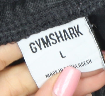 Gymshark Men’s Black L Jogger Activewear Trousers Viscose Blend