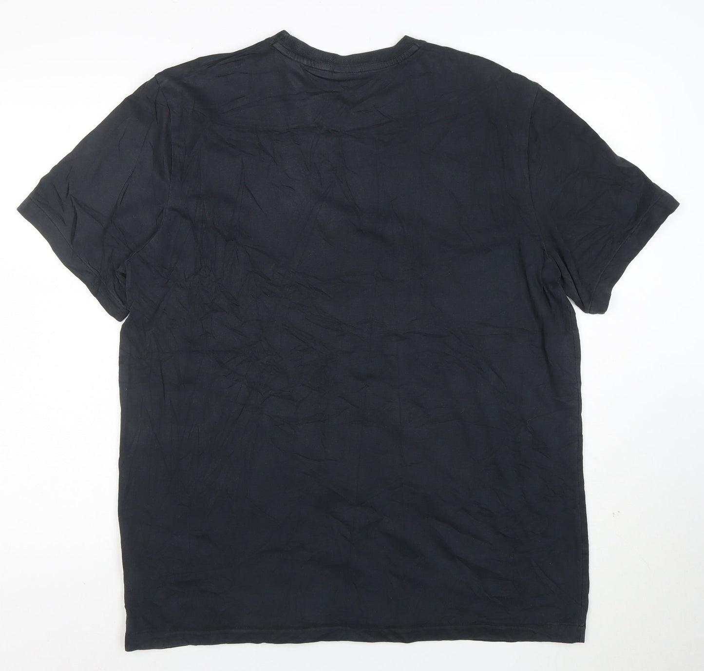 Nike Men’s Black Dri-Fit Regular Fit Crew Neck T-Shirt XL