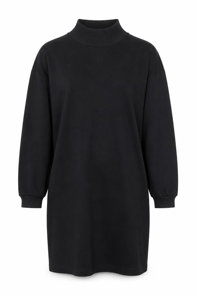 Marks & Spencer Women Black Size 10 Tunic Sweatshirt Dress
