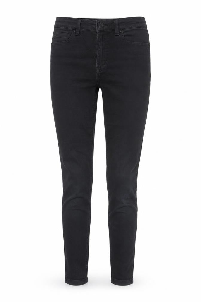 Marks and Spencer Women's Black Size 10 Jegging Trousers Denim Stretch