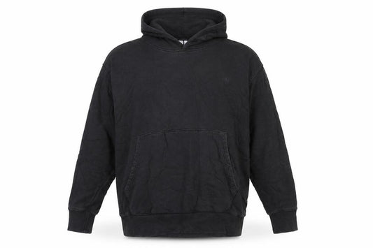 Adidas Men's Black 2XL Pullover Hoodie Cotton Fleece Sweatshirt