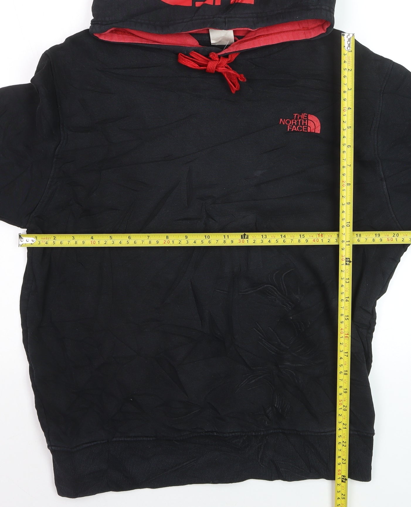 The North Face Men's Black Pullover Hoodie Size M Outdoor Fleece