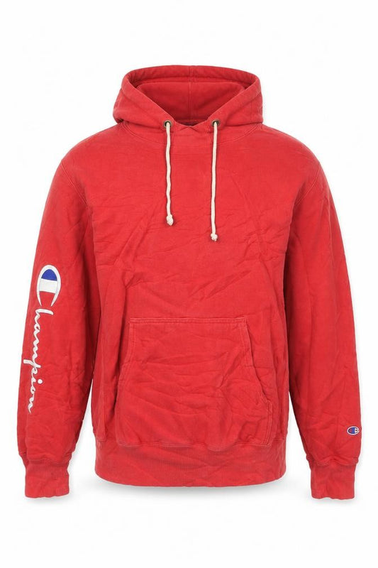 Champion Men's Red XL Reverse Weave Pullover Hoodie