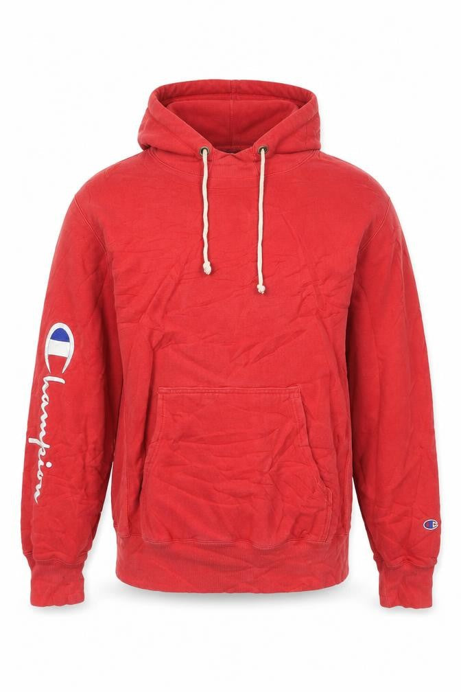 Champion Men's Red XL Reverse Weave Pullover Hoodie