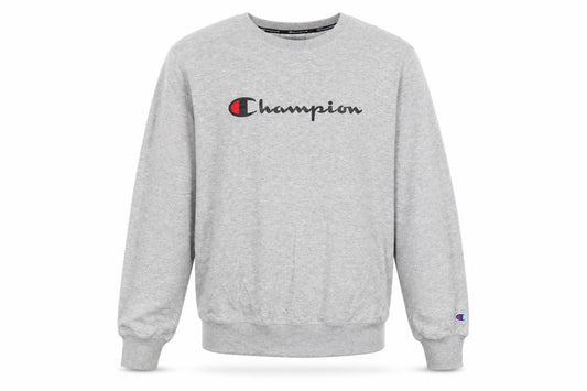 Champion Mens Grey XL Crew Neck Pullover Sweatshirt
