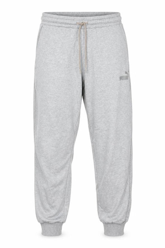 Puma Men's Grey Jogger Trousers Size L Elastic Waist Activewear