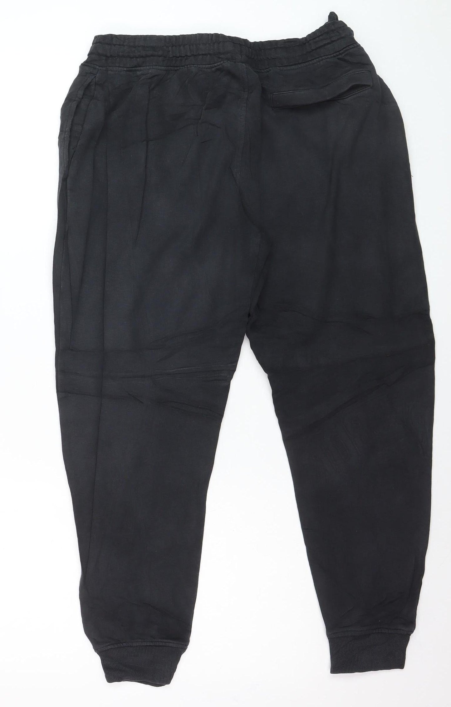 Gymshark Men's Black Jogger Trousers M Regular Fit Elastic Waist Activewear