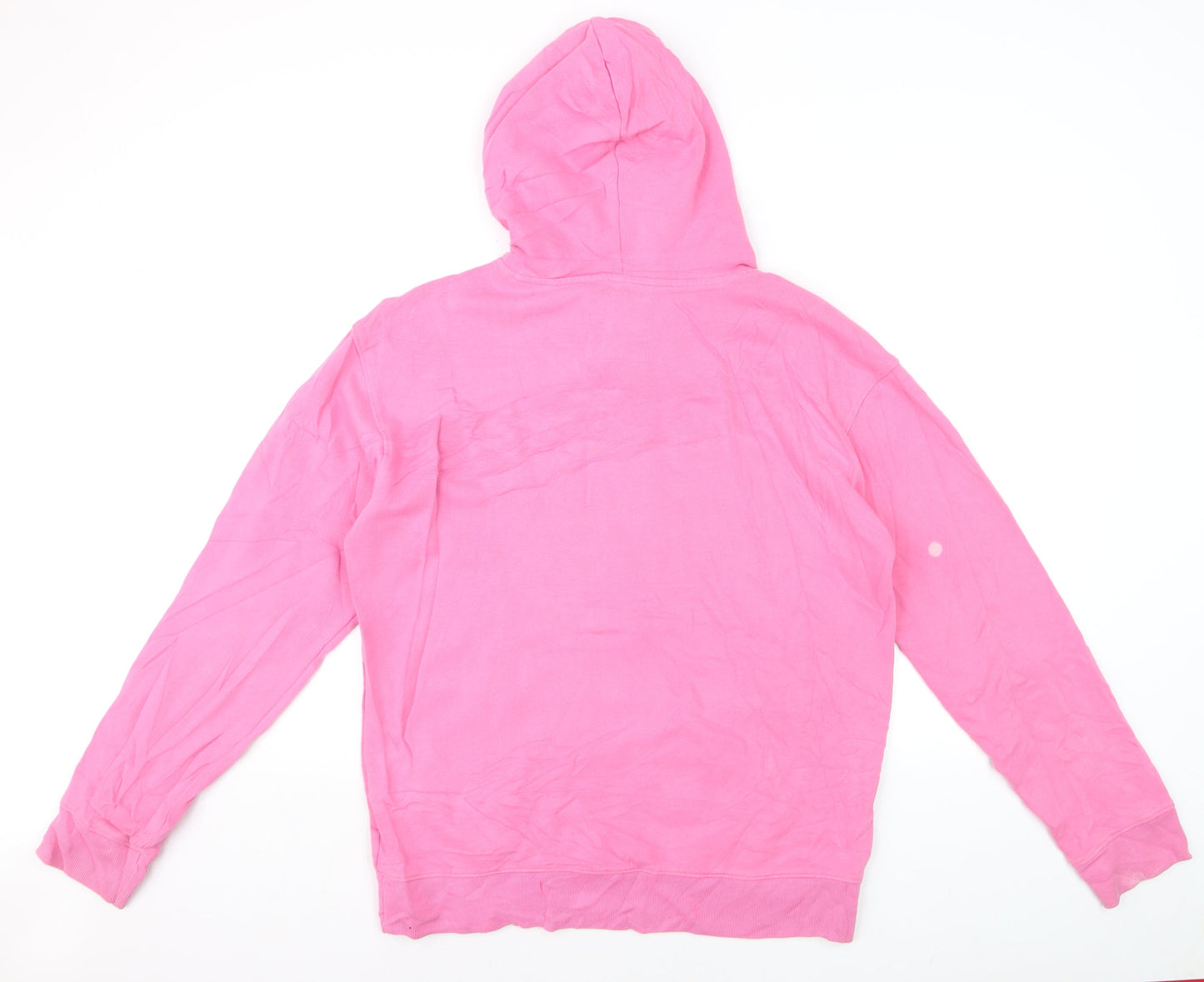 Hollister Womens Pink Pullover Hoodie Medium Cotton Blend Casual