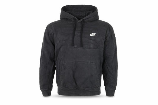 Nike Men’s Black Pullover Hoodie L Regular Fit Fleece Sportswear