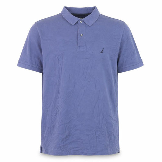 Nautica Men's Blue Classic Fit Performance Polo Shirt XL