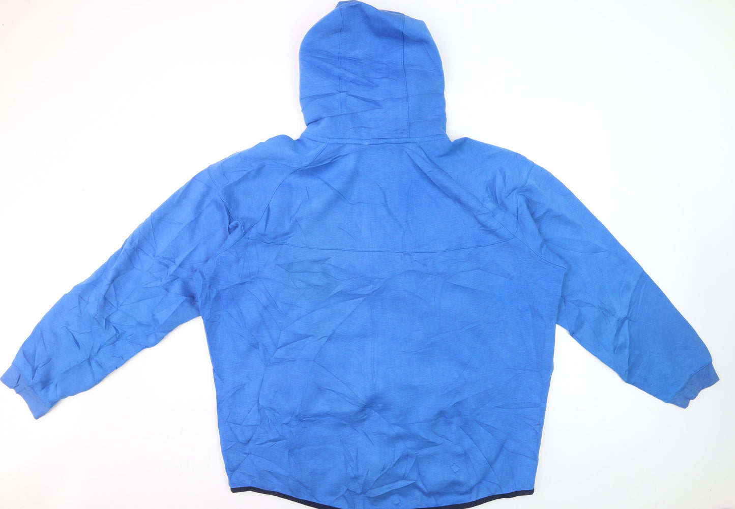 Nike Men's Blue 2XL Full Zip Hoodie Lightweight Sportswear