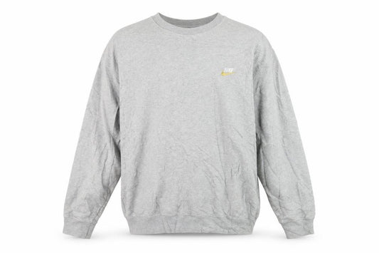 Nike Men's Grey XL Classic Crew Neck Pullover Sweatshirt