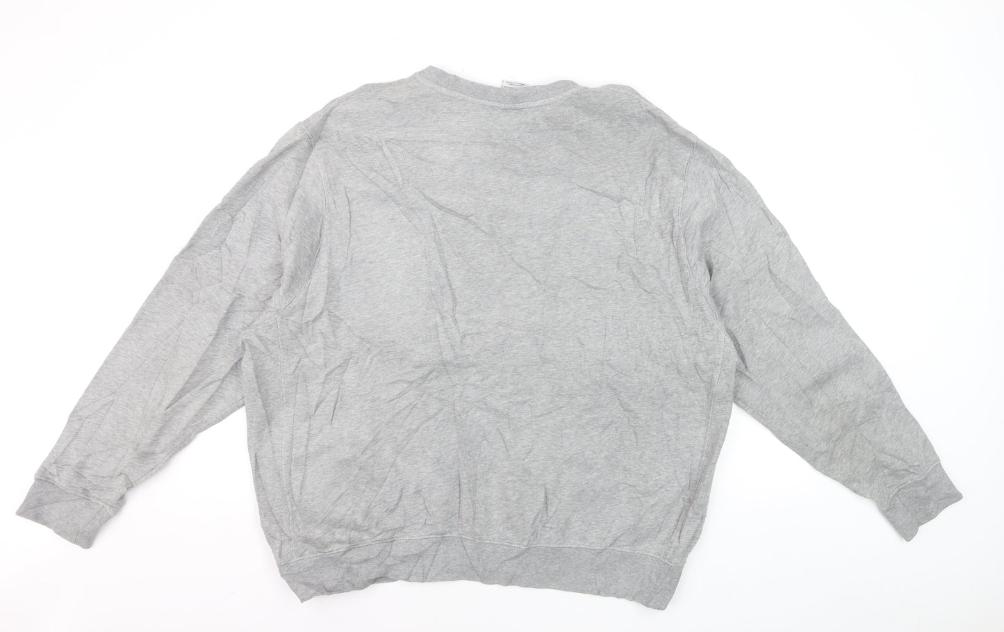 Nike Men's Grey XL Classic Crew Neck Pullover Sweatshirt