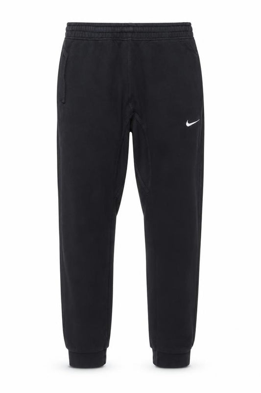Nike Men's Black Jogger Trousers L Fleece Regular Fit Activewear