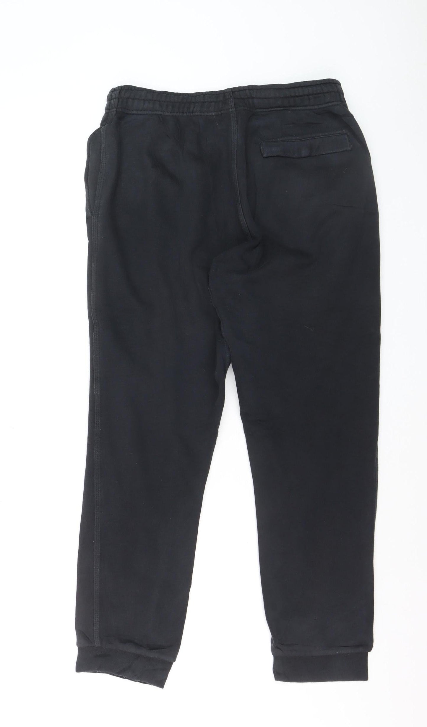 Nike Men's Black Jogger Trousers L Fleece Regular Fit Activewear