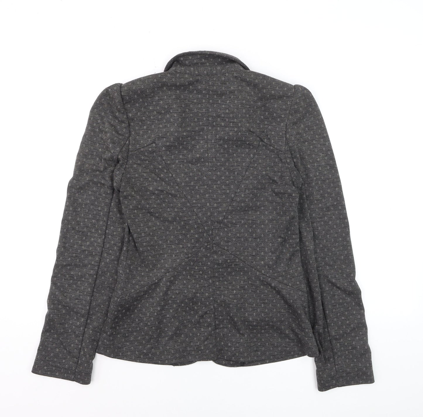 Next Women's Grey Tailored Blazer Jacket Size 10 Slim Fit