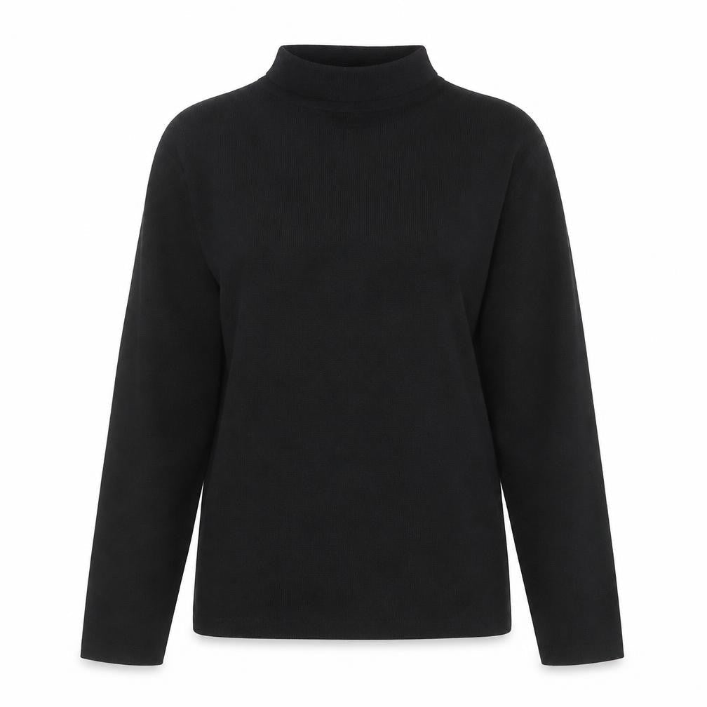 Warehouse Women’s Black Roll Neck Long Sleeve Knit Jumper Size 10