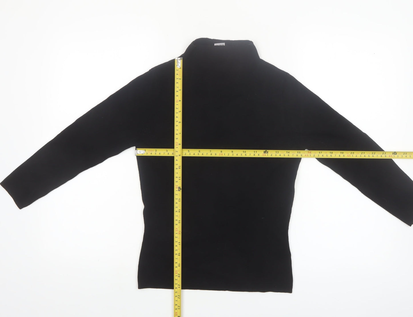 Warehouse Women’s Black Roll Neck Long Sleeve Knit Jumper Size 10