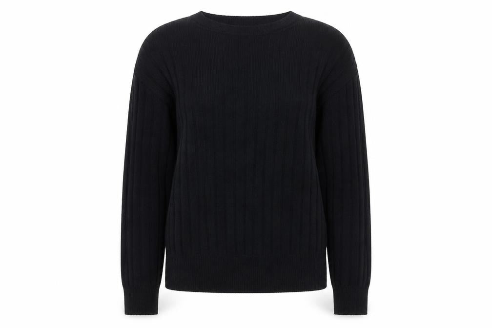 Marks and Spencer Per Una Women's Black XS Knit Pullover Jumper