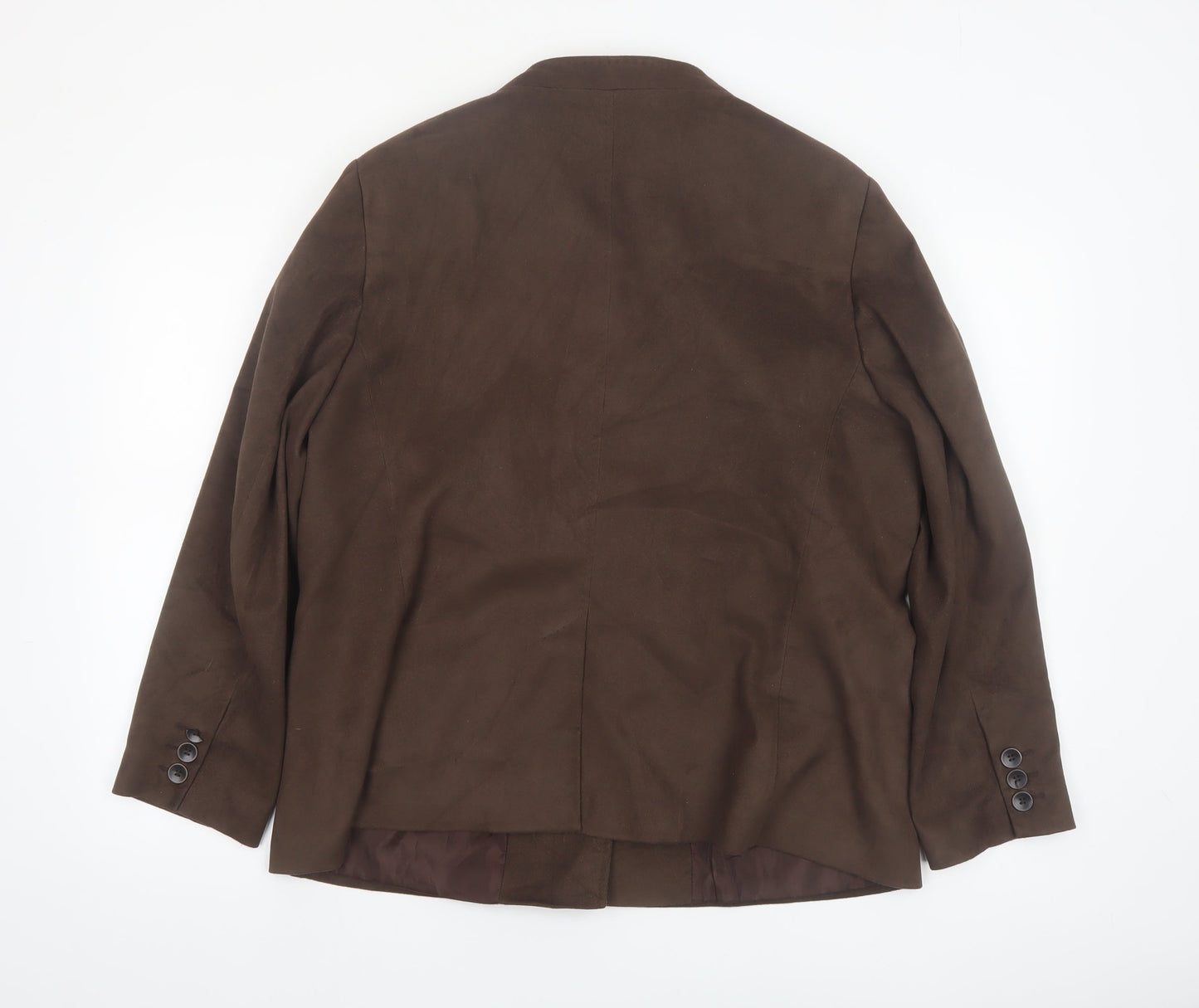Marks and Spencer Women’s Brown Blazer Jacket Size 20 Lined Workwear