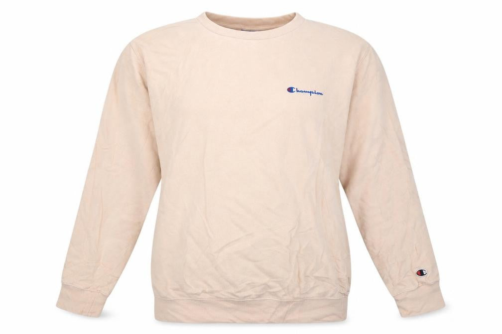 Champion Women Beige Long Sleeve Pullover Sweatshirt Size L