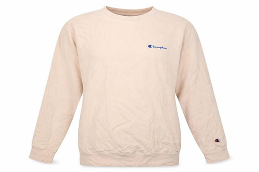 Champion Women Beige Long Sleeve Pullover Sweatshirt Size L