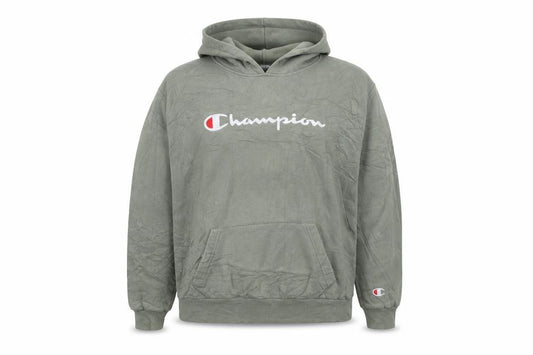 Champion Womens Green XXL Pullover Hoodie with Logo