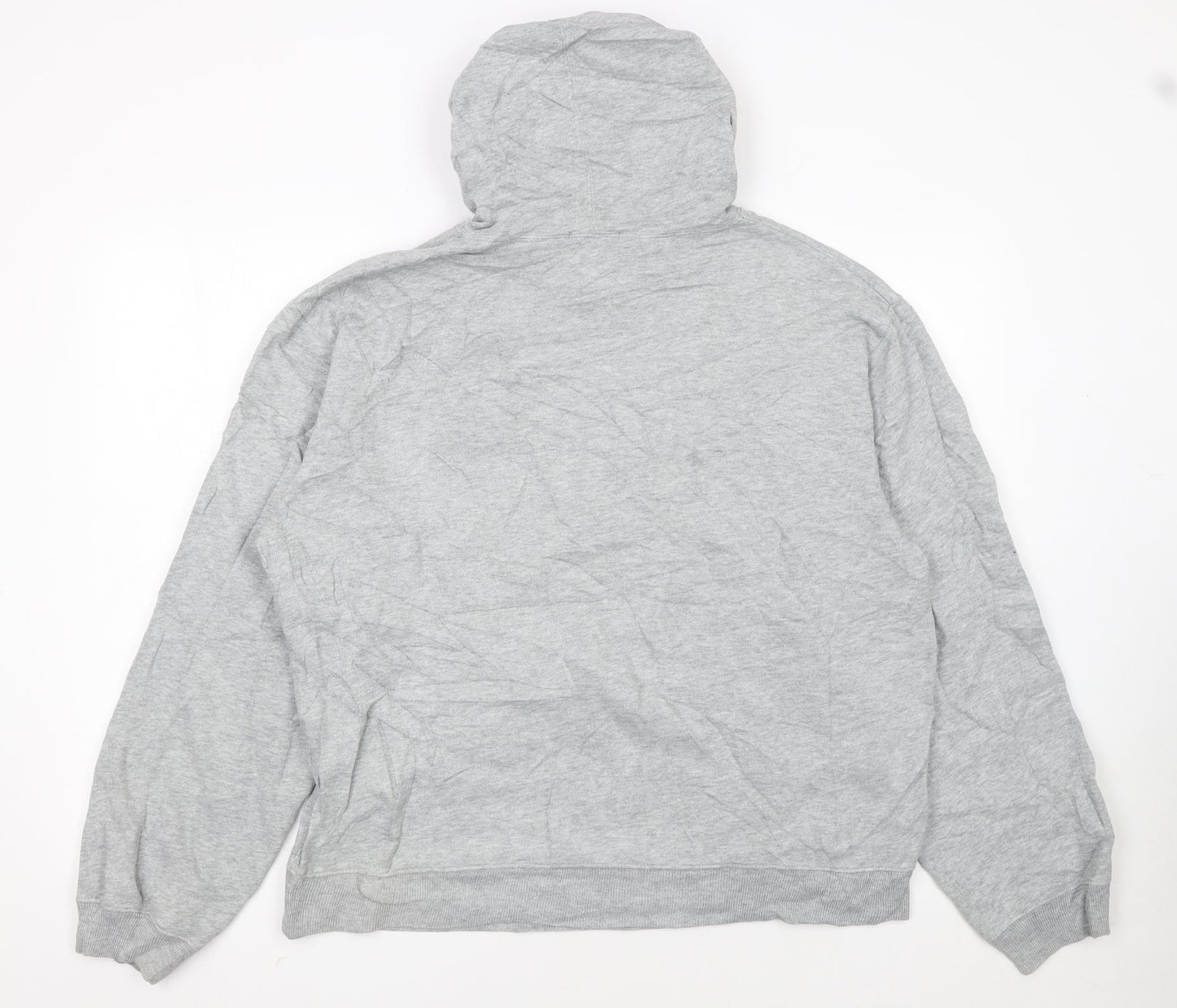GAP Women’s Grey Hooded Pullover Hoodie M Casual Cotton Blend