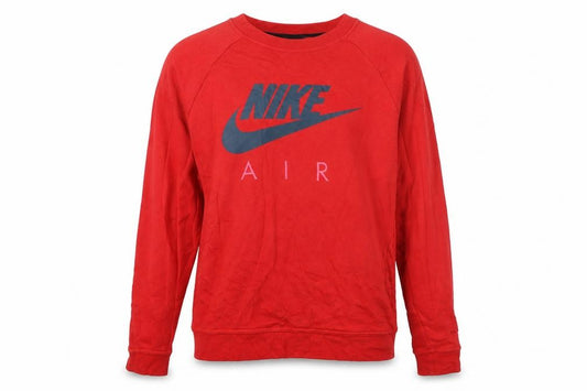 Nike Women's Red Air Pullover Sweatshirt Size S Classic Fit