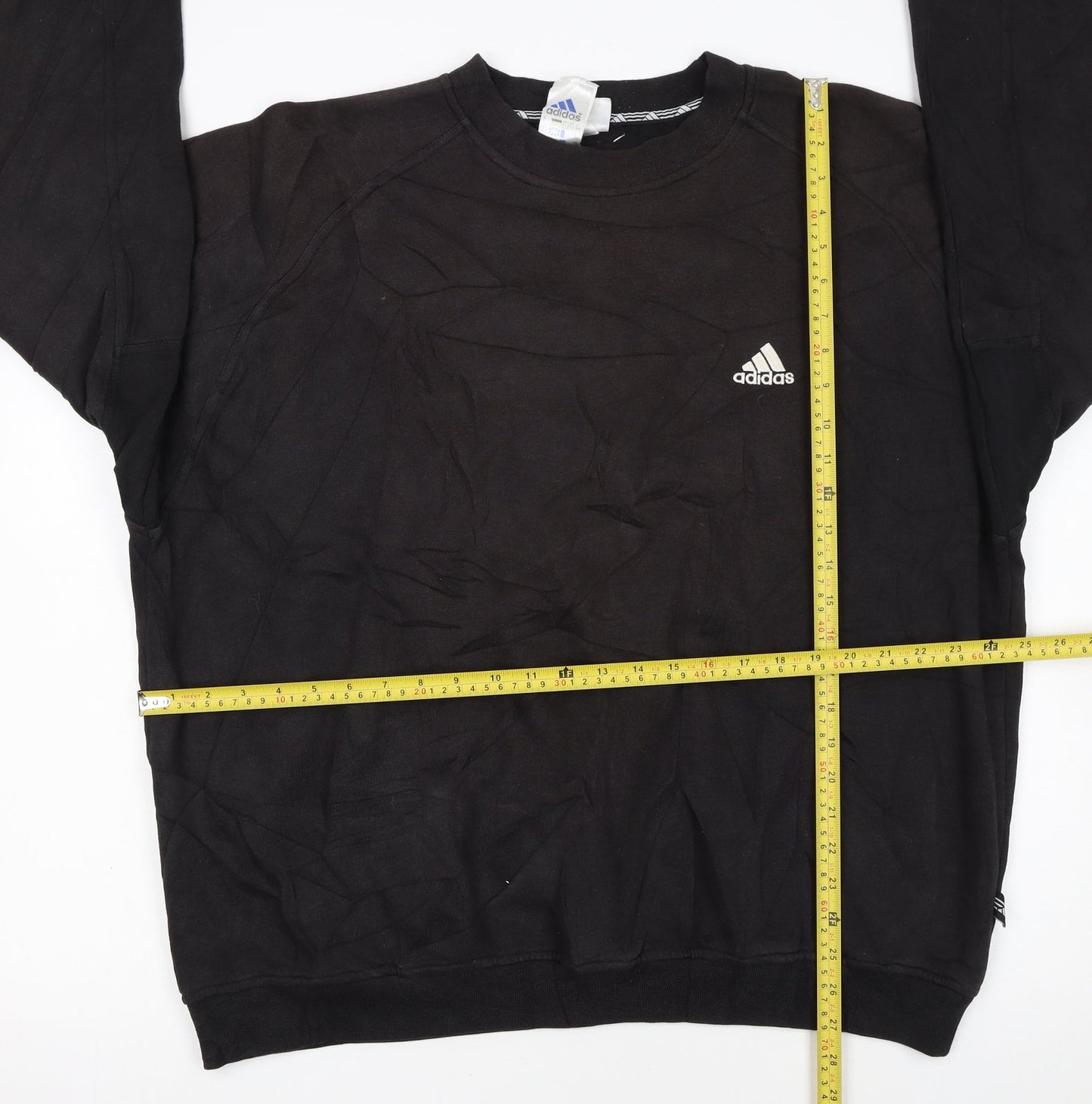 Adidas Men’s Black 2XL Pullover Crew Neck Sweatshirt