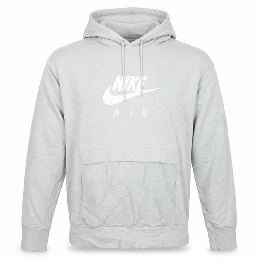 Nike Air Men's Grey Pullover Hoodie XL Sports Style