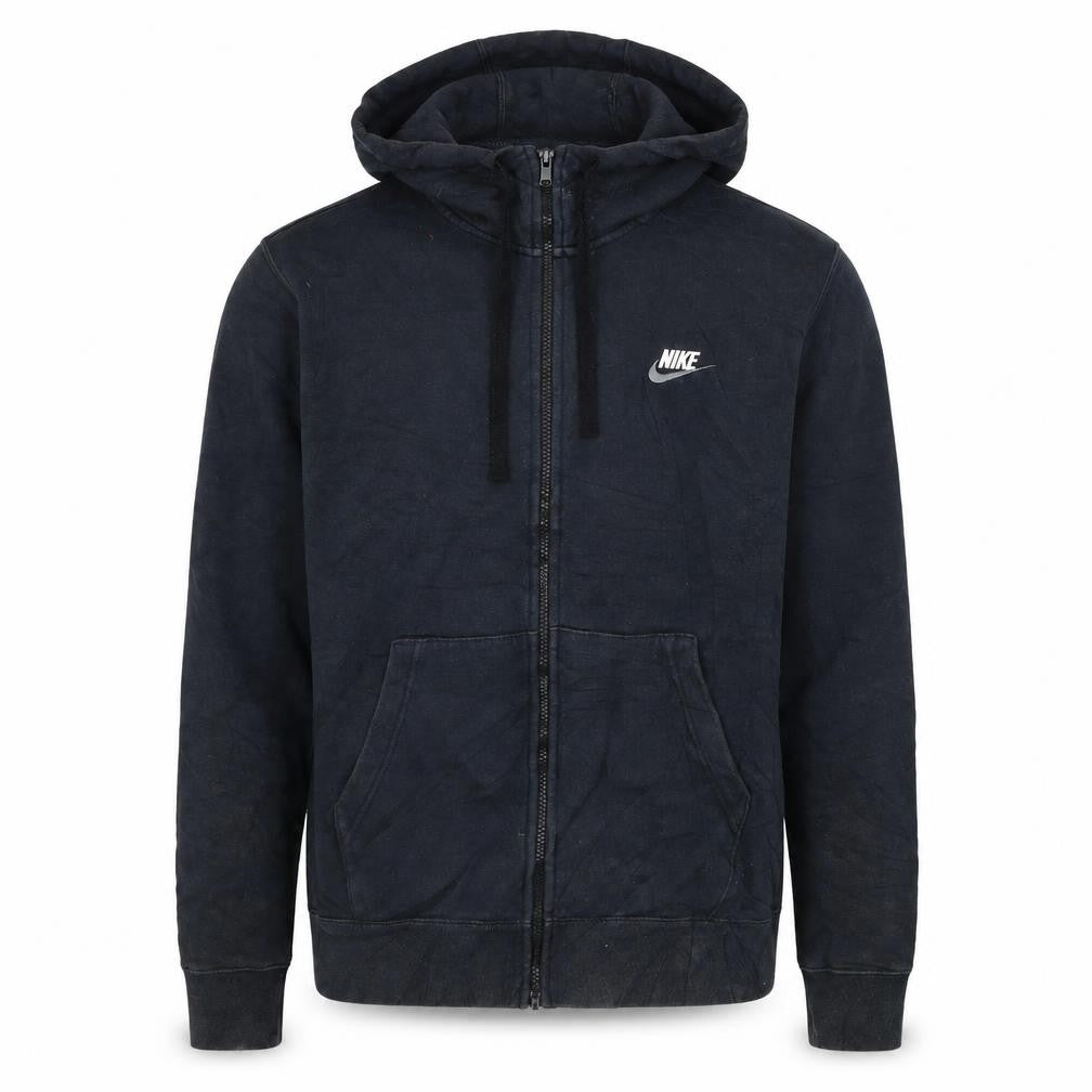 Nike Men's Black Full Zip Hoodie Size M Regular Fit