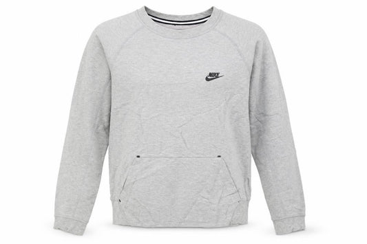 Nike Women's Grey Small Crew Neck Pullover Sweatshirt