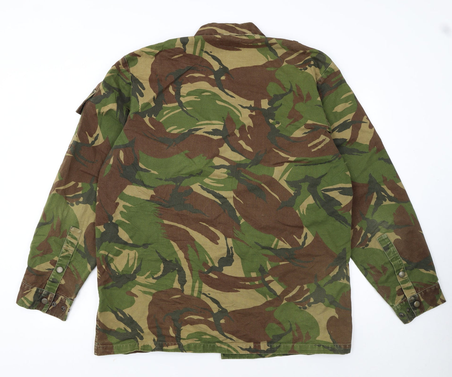 Marquardt + Schulz Men's Green Camouflage Military Jacket L Army Style